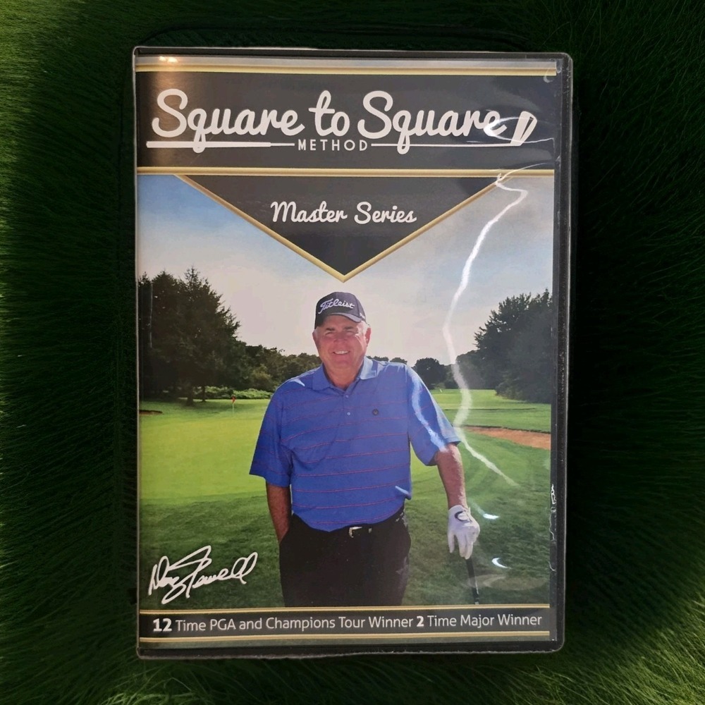 Square‎ To Square Method Master Series 2-Disc Golf Dvd EUC